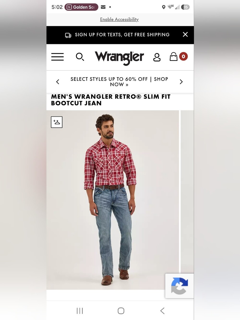 Wrangler Retro Light Blue Denim Straight-Leg Jeans